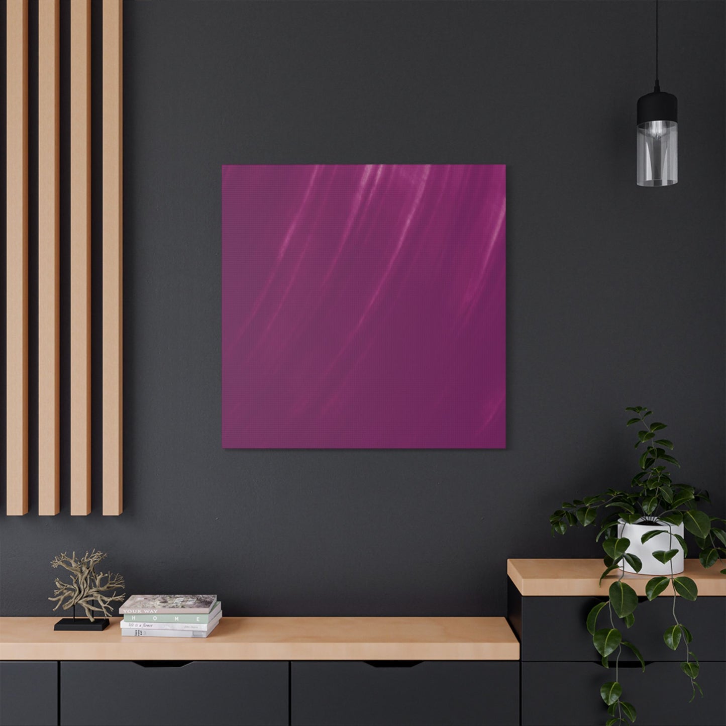 No. 8 Abstract Art - "Purple rain" - Home Decor Wall Art