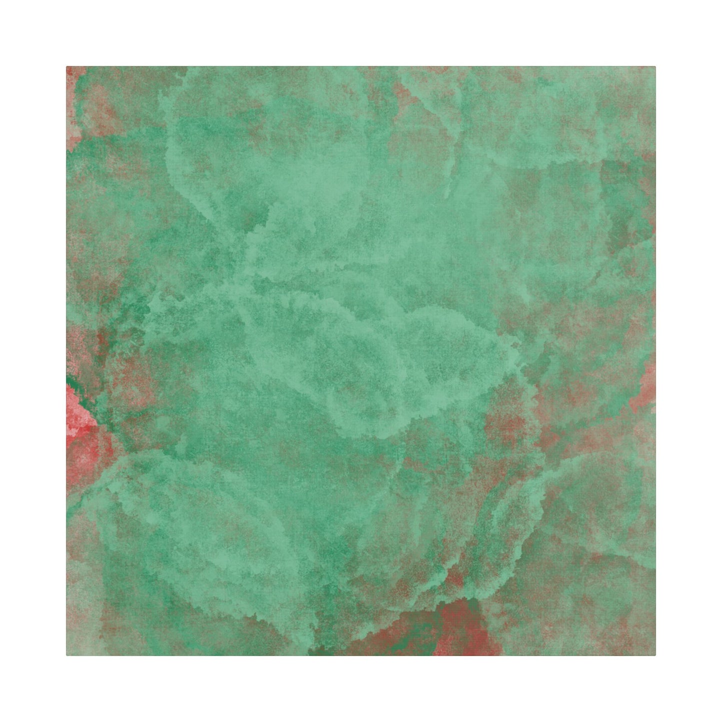 No. 7 Abstract Art "Turquoise circles" - Home Decor Wall Art
