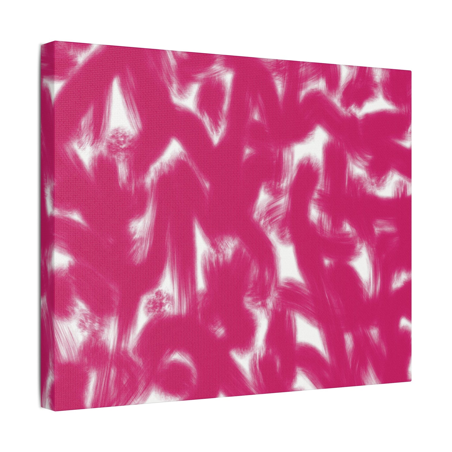 No. 3 Abstract Art - “Hot pink wigglies” - Home Decor Wall Art for Modern Living
