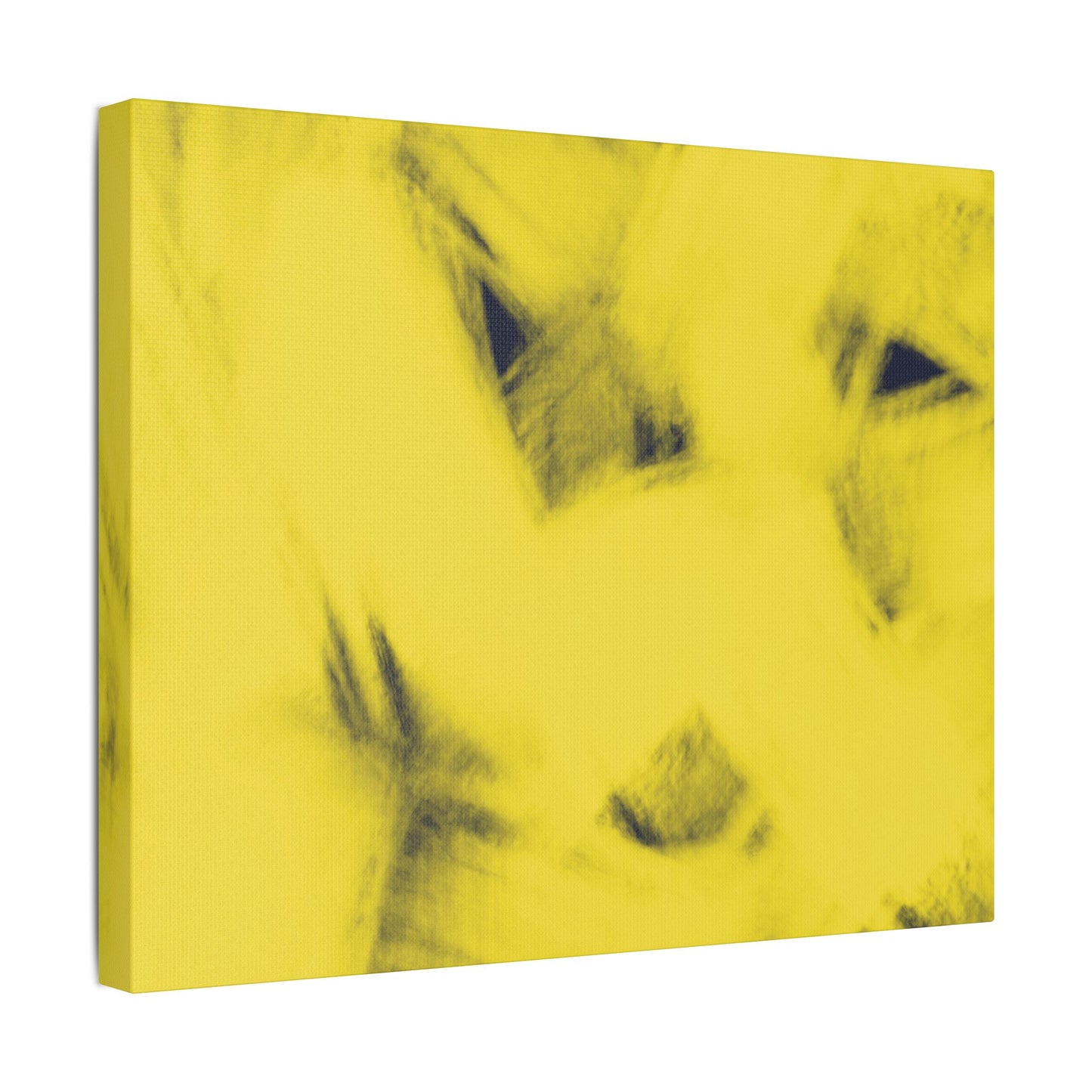 No. 12 Abstract Art "Yellow haze" - Home Decor Wall Art