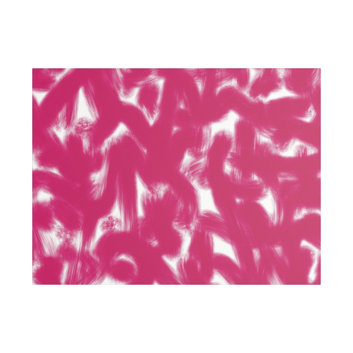 No. 3 Abstract Art - “Hot pink wigglies” - Home Decor Wall Art for Modern Living