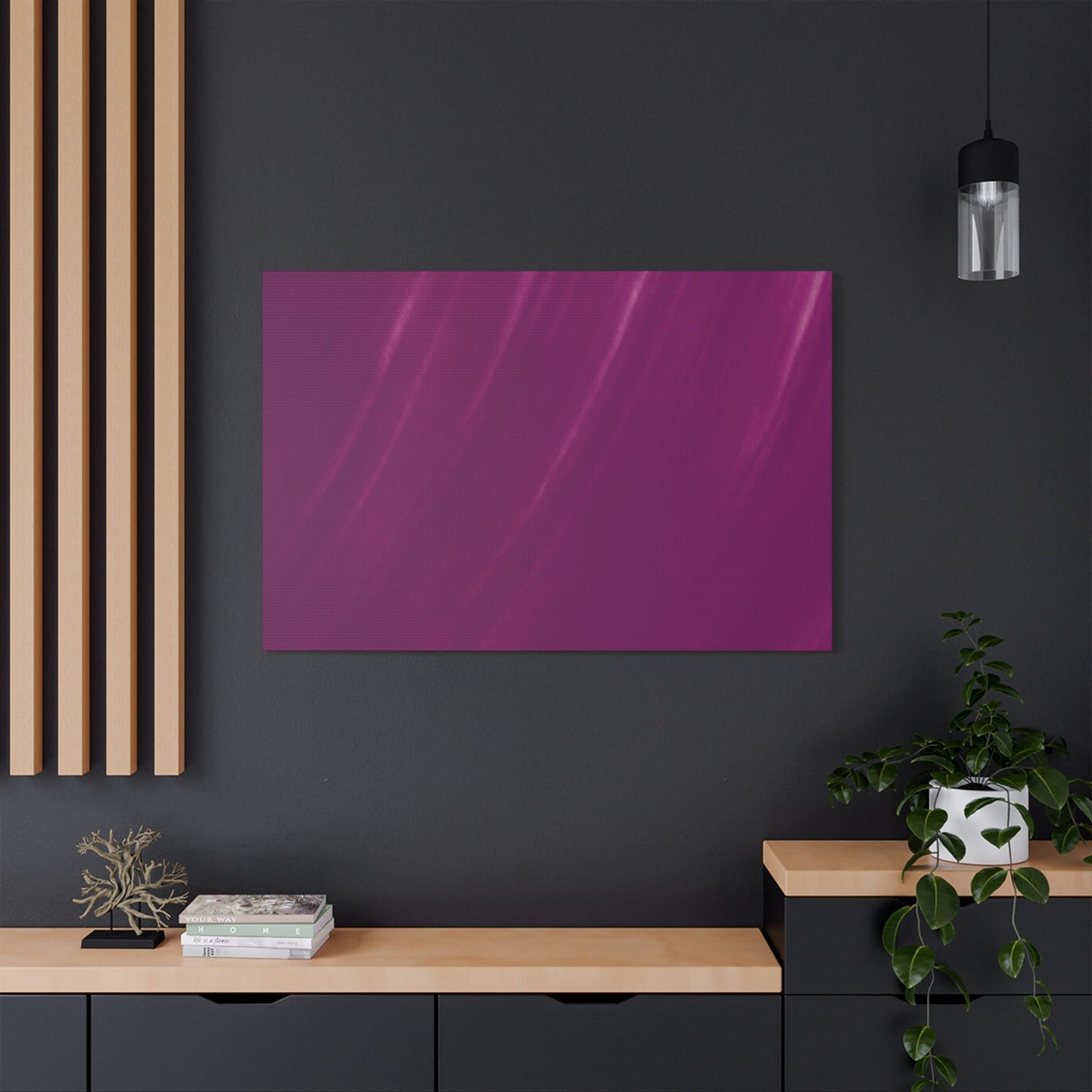 No. 8 Abstract Art - "Purple rain" - Home Decor Wall Art