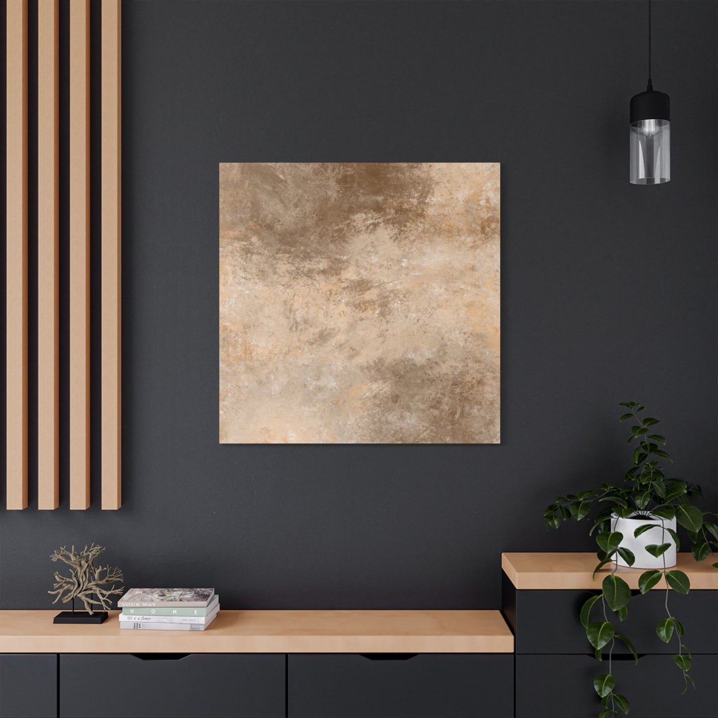 No. 25 Abstract Art "Pink granite" - Home Decor Wall Art