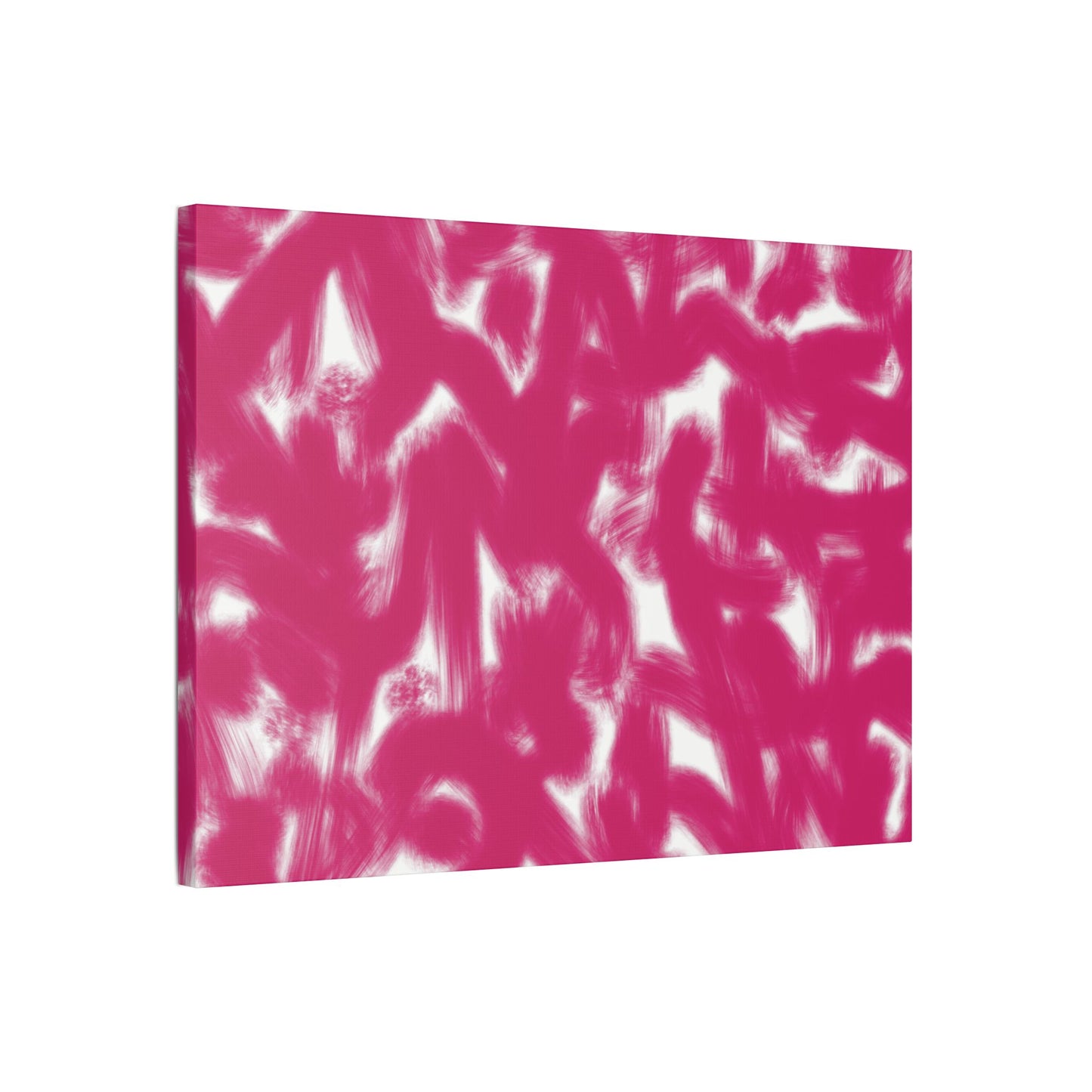 No. 3 Abstract Art - “Hot pink wigglies” - Home Decor Wall Art for Modern Living