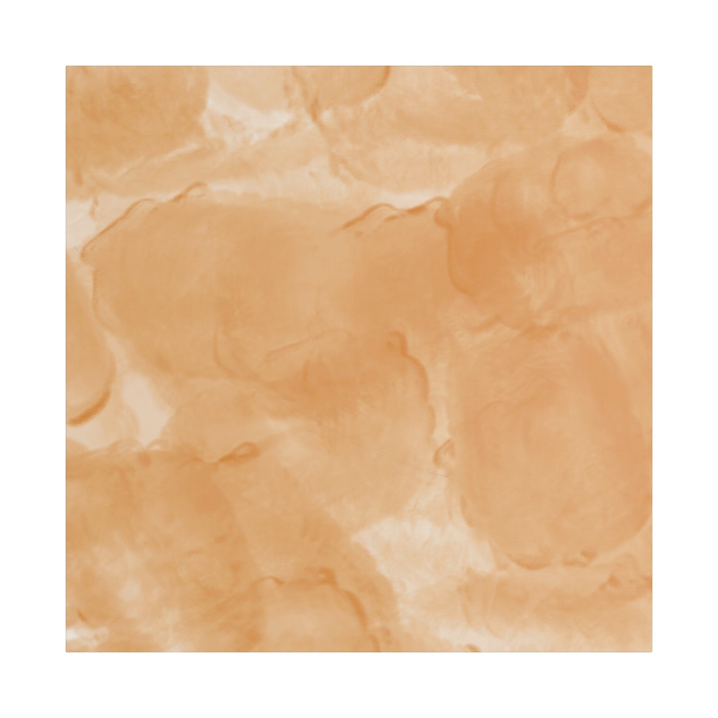 No. 59 Abstract Art "Big peach wigglies" - Home Decor Wall Art
