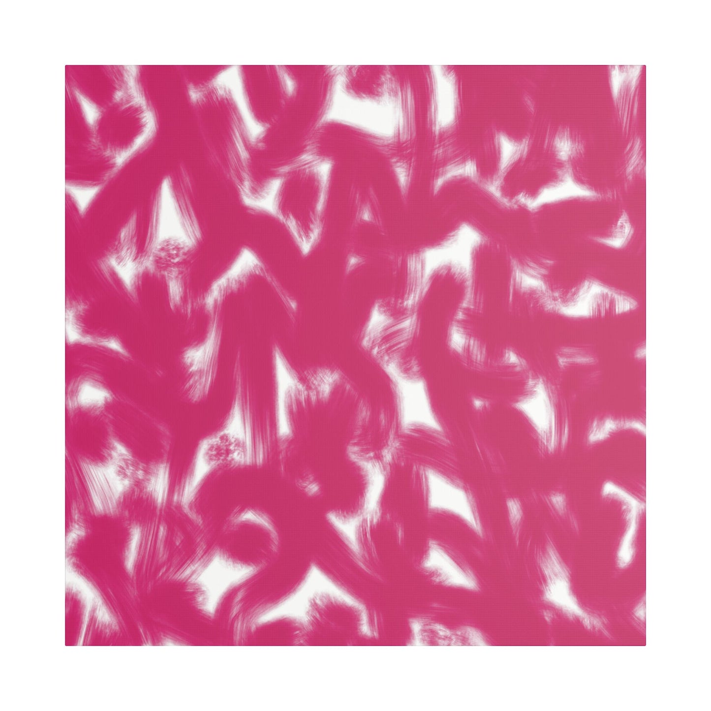 No. 3 Abstract Art - “Hot pink wigglies” - Home Decor Wall Art for Modern Living
