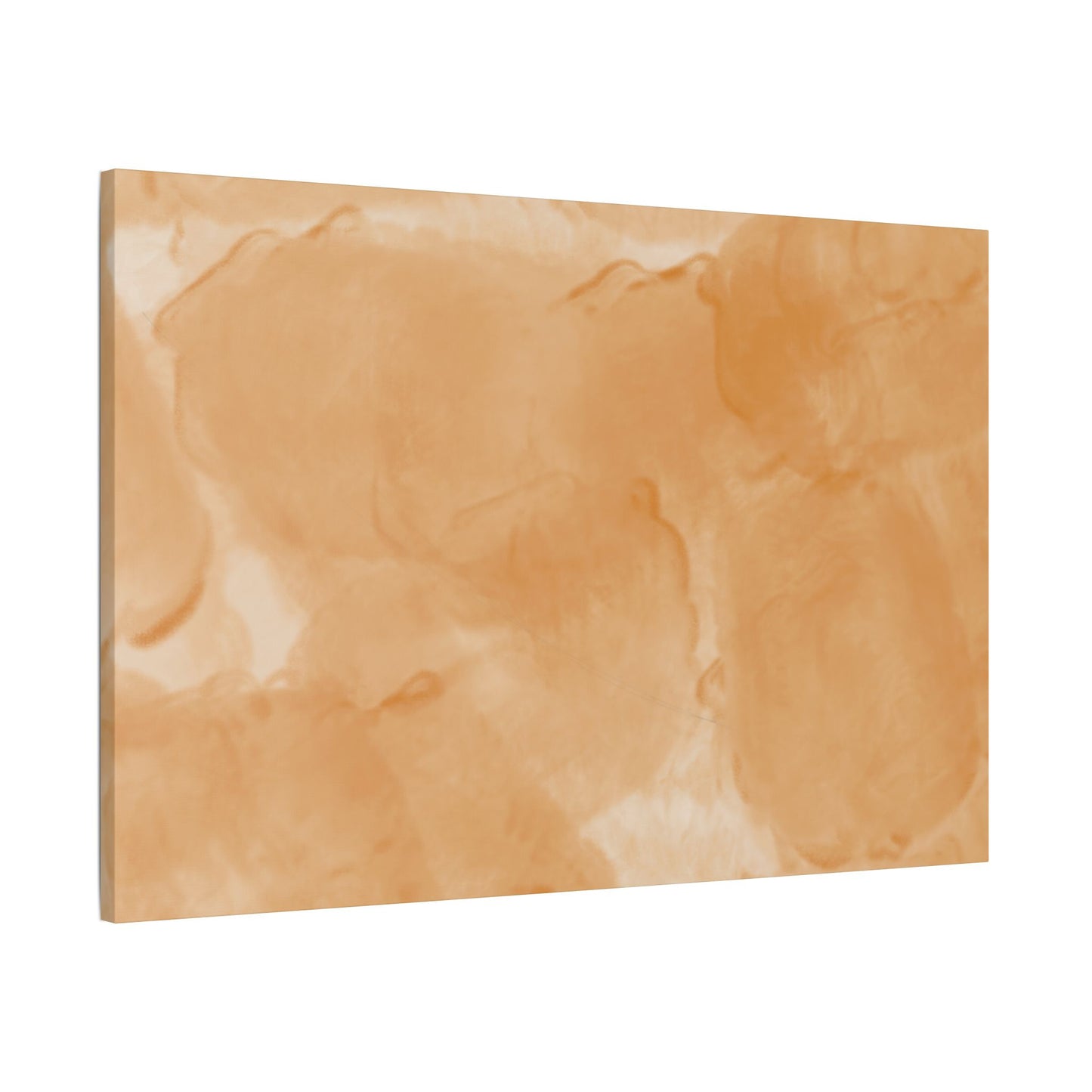 No. 59 Abstract Art "Big peach wigglies" - Home Decor Wall Art