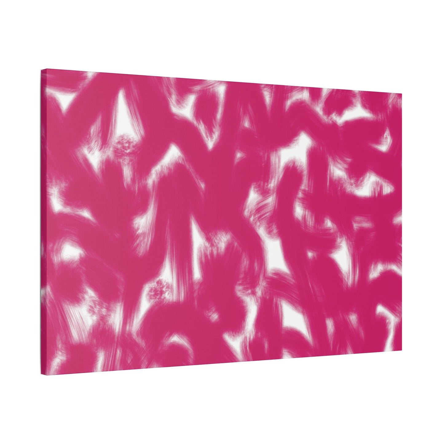 No. 3 Abstract Art - “Hot pink wigglies” - Home Decor Wall Art for Modern Living
