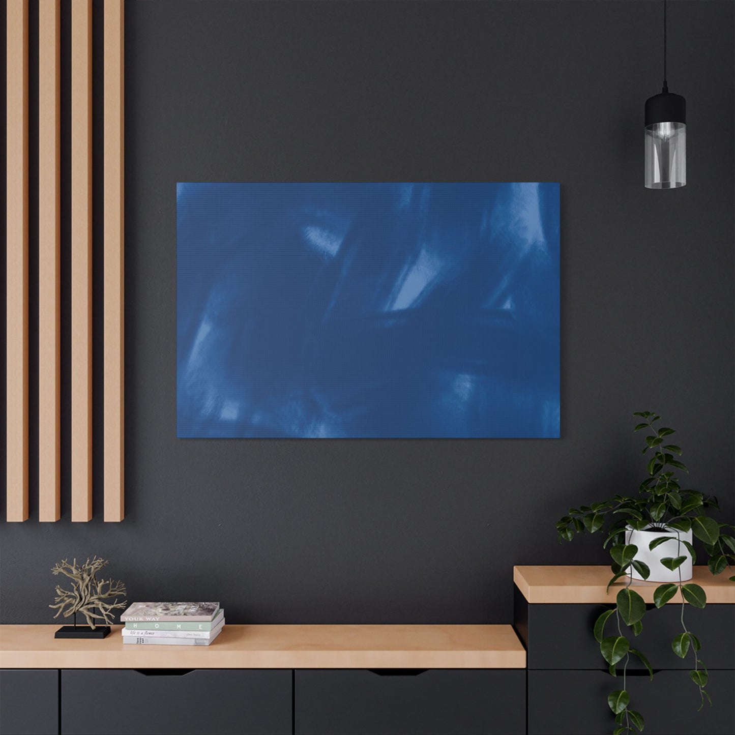 No. 9 Abstract Art "The blues" - Home Decor Wall Art