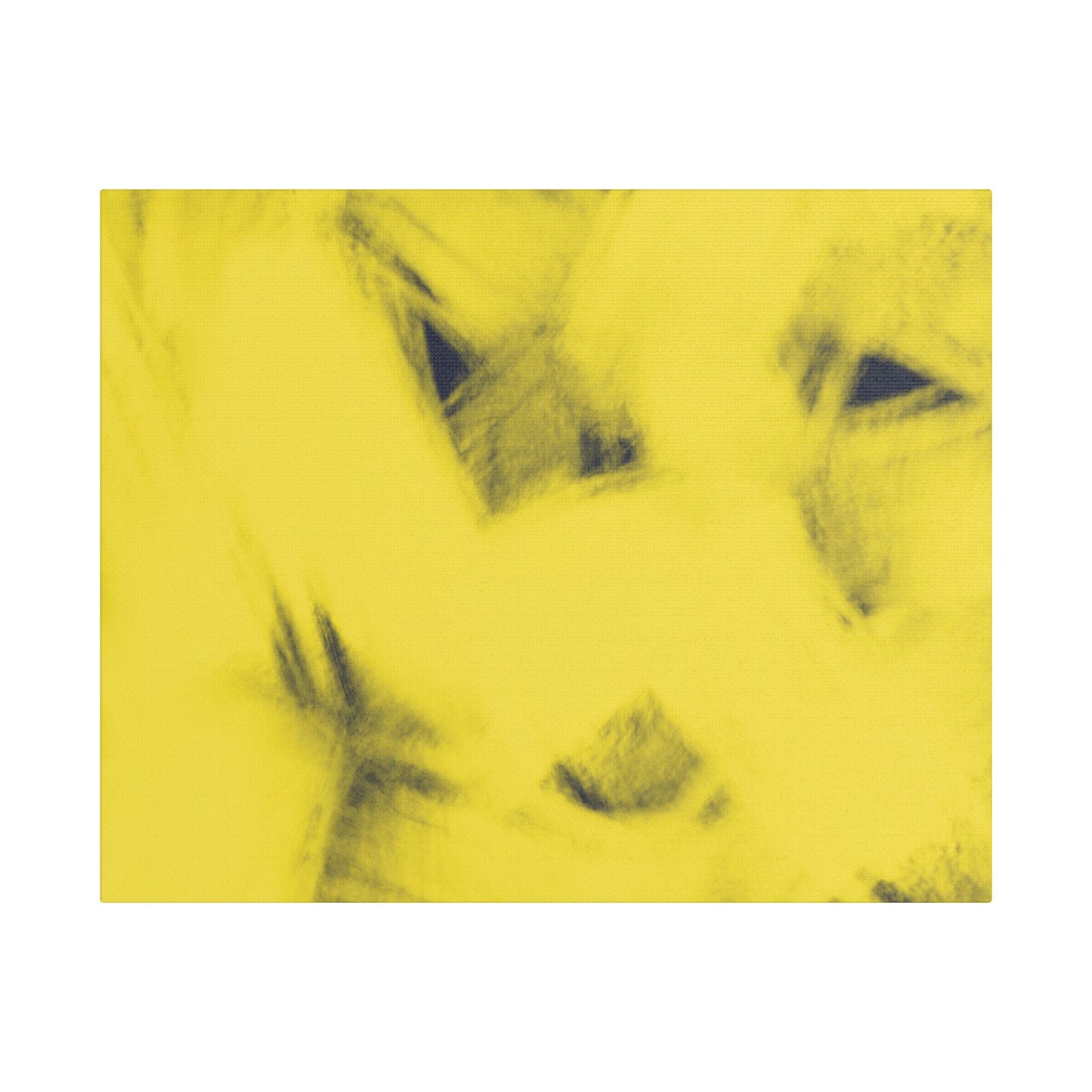 No. 12 Abstract Art  "Yellow haze" - Home Decor Wall Art