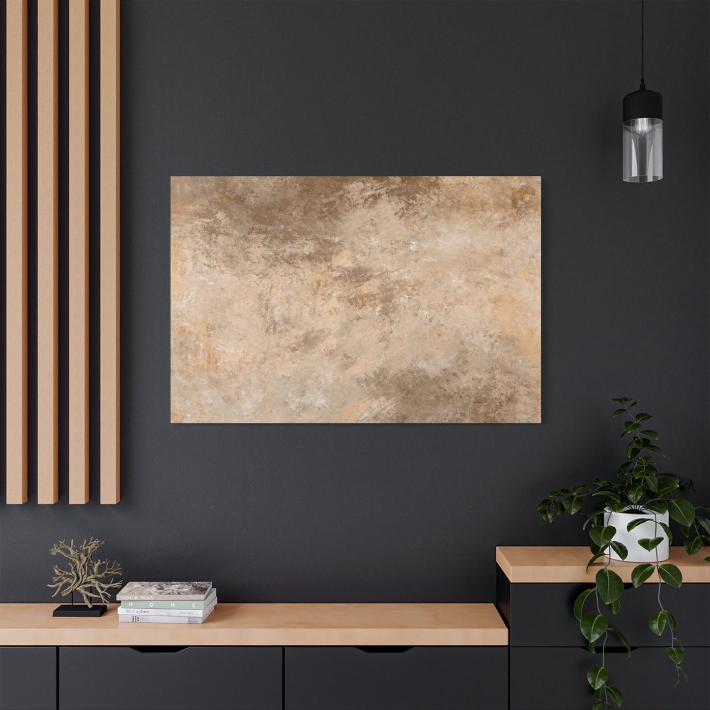 No. 25 Abstract Art "Pink granite" - Home Decor Wall Art