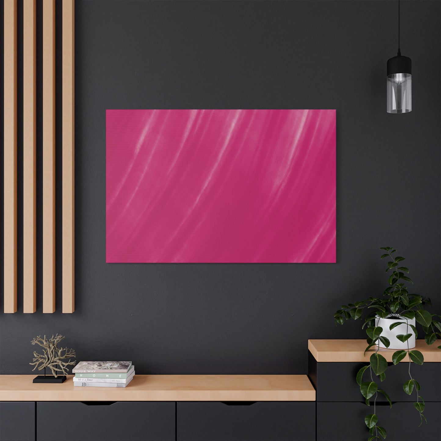 No. 11 Abstract Art "Pink rain" - Home Decor Wall Art