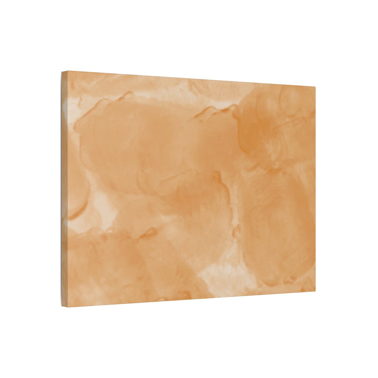 No. 59 Abstract Art "Big peach wigglies" - Home Decor Wall Art
