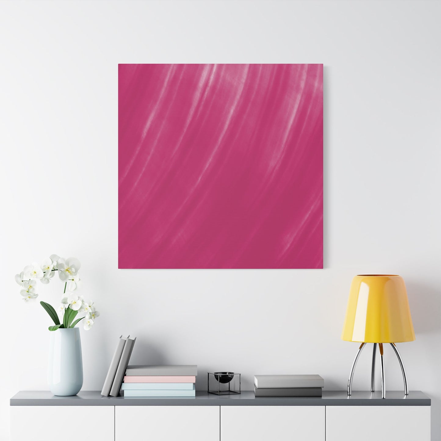 No. 11 Abstract Art "Pink rain" - Home Decor Wall Art