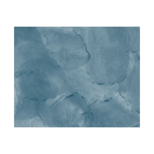 No. 28 Abstract Art "Blue bubblies" - Home Decor Wall Art