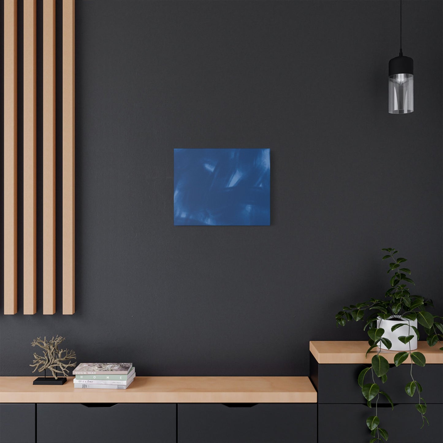 No. 9 Abstract Art "The blues" - Home Decor Wall Art