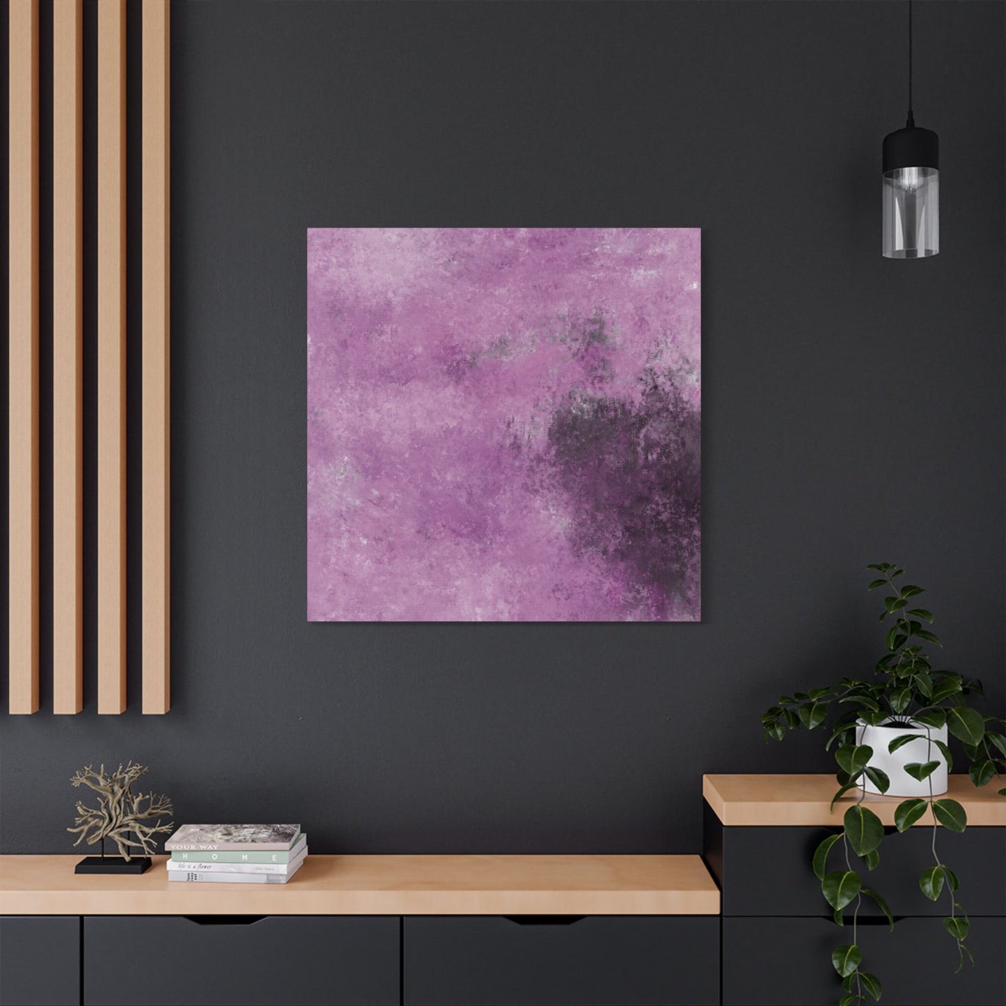 No. 29 Abstract Art "Dark night" - Home Decor Wall Art