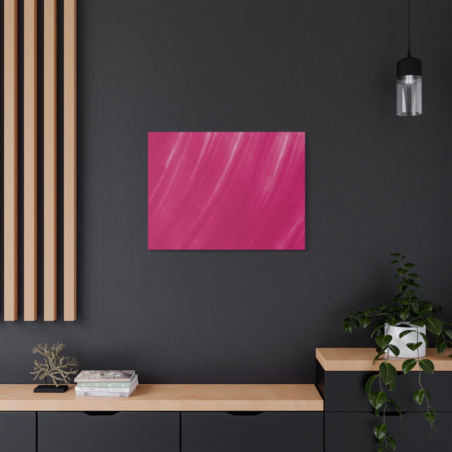 No. 11 Abstract Art "Pink rain" - Home Decor Wall Art