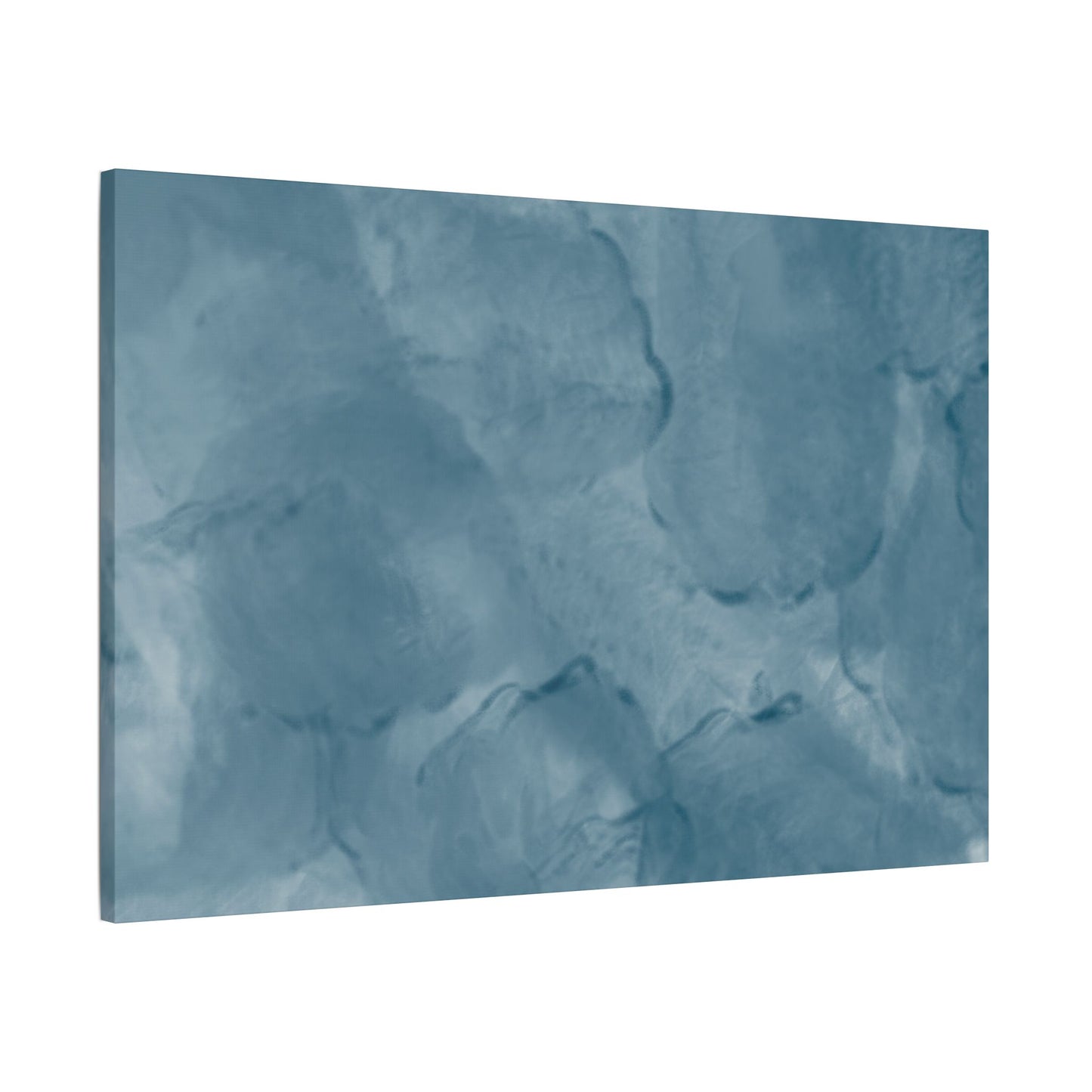 No. 28 Abstract Art "Blue bubblies" - Home Decor Wall Art
