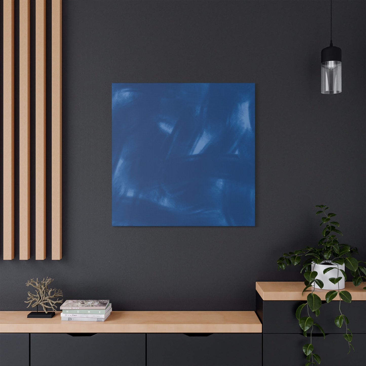 No. 9 Abstract Art "The blues" - Home Decor Wall Art
