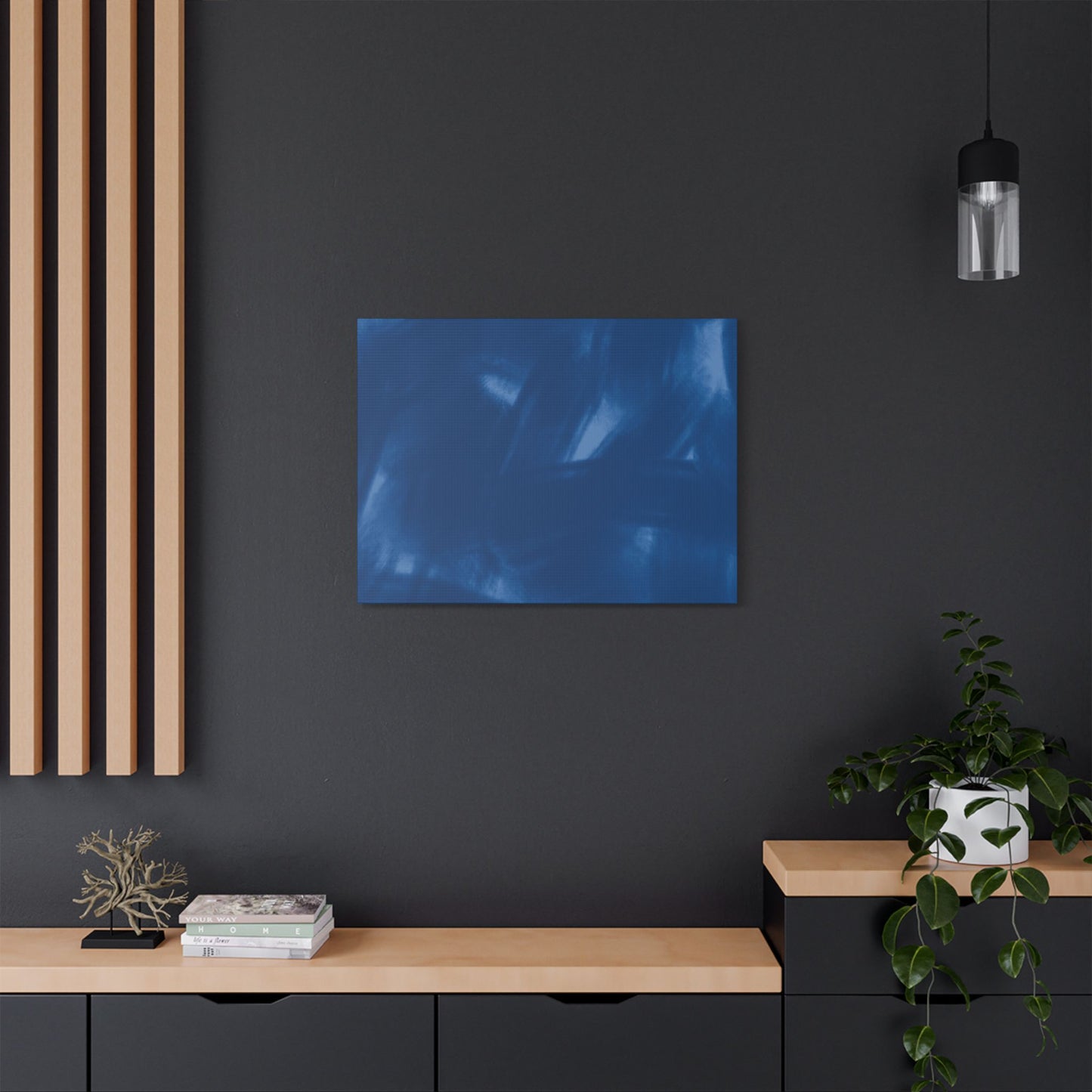 No. 9 Abstract Art "The blues" - Home Decor Wall Art