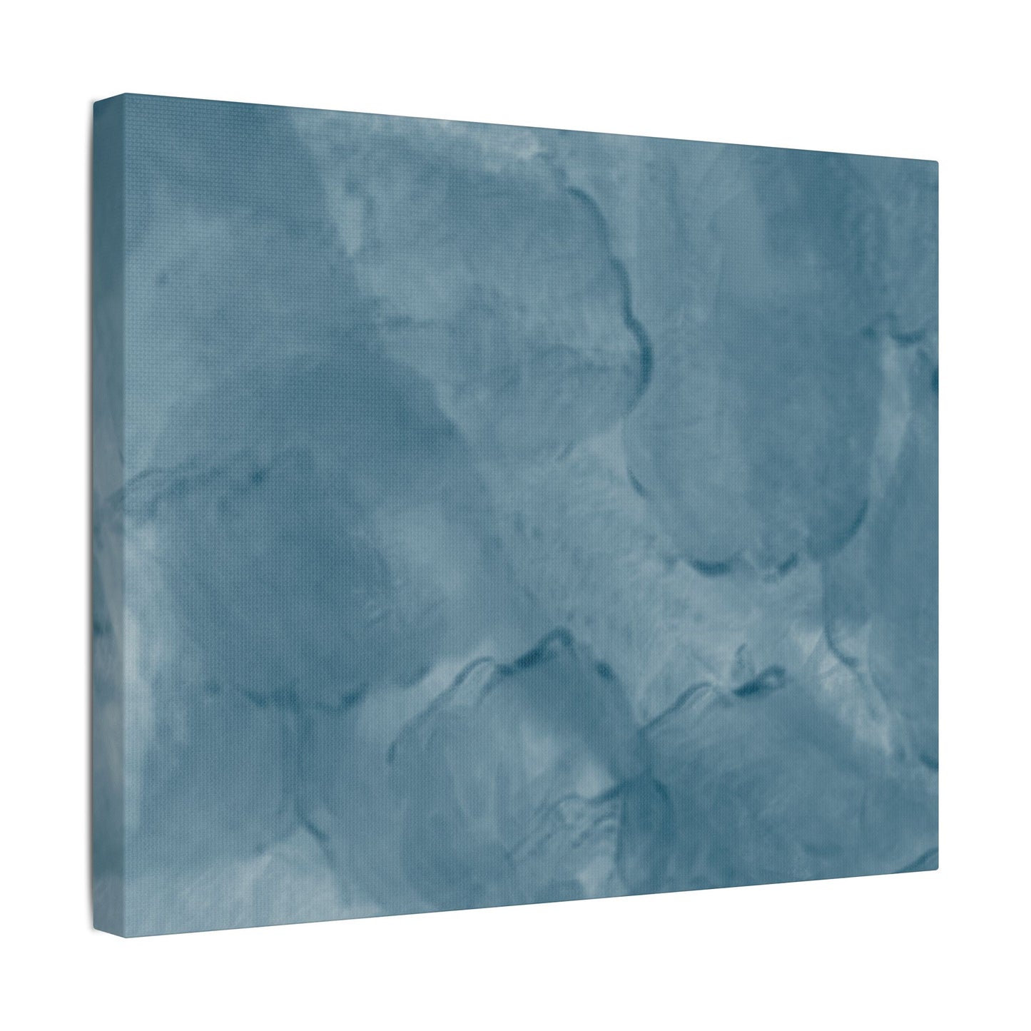 No. 28 Abstract Art "Blue bubblies" - Home Decor Wall Art