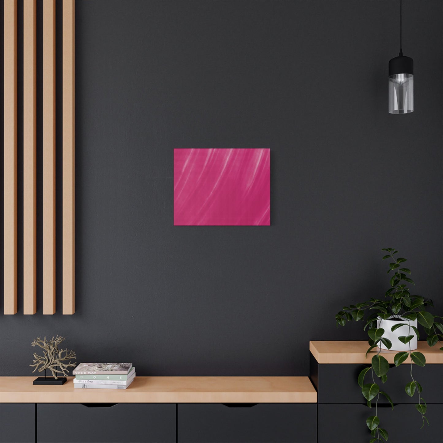 No. 11 Abstract Art "Pink rain" - Home Decor Wall Art