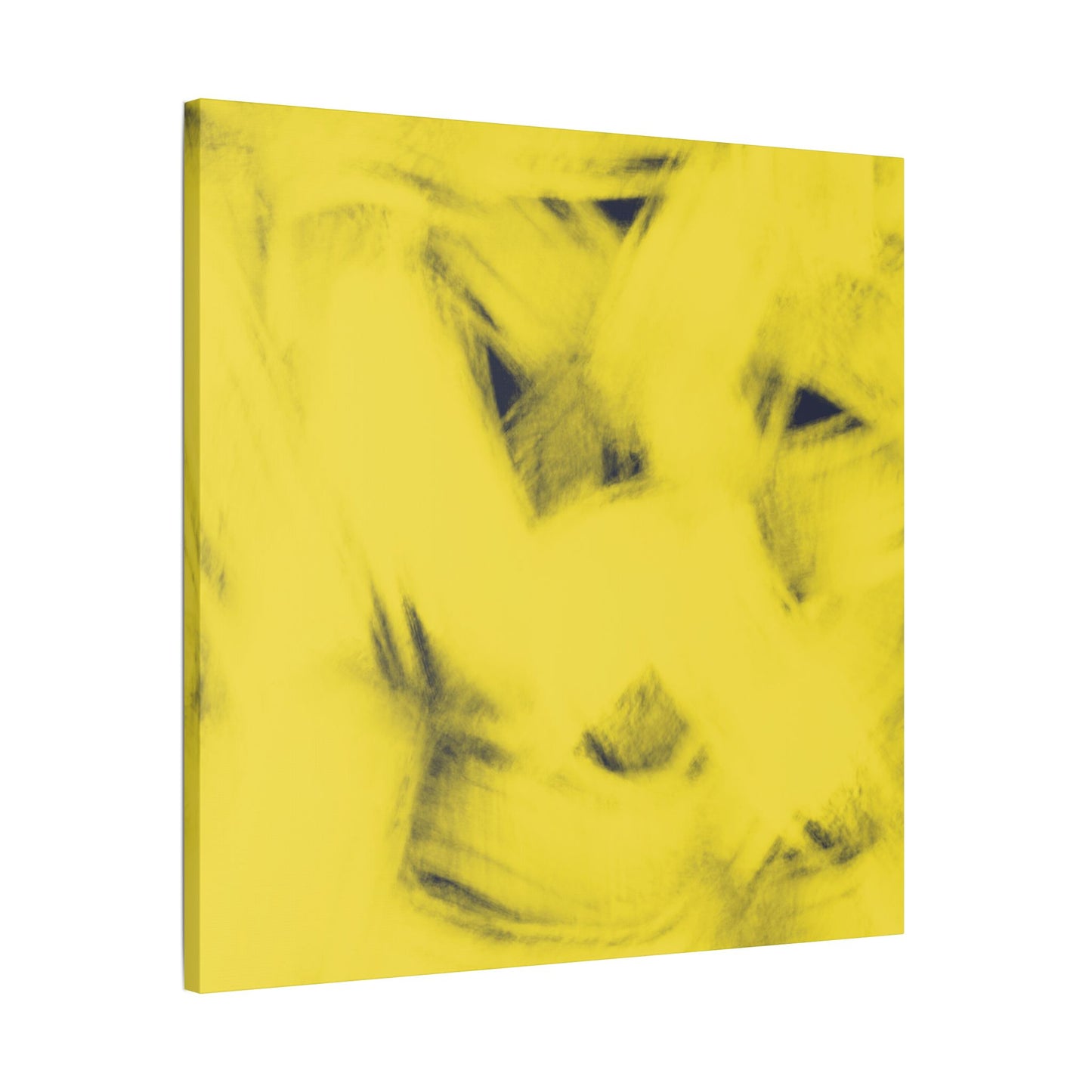 No. 12 Abstract Art  "Yellow haze" - Home Decor Wall Art