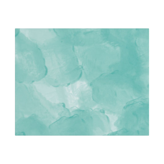 No. 49 Abstract Art "Light blue bubblies" - Home Decor Wall Art