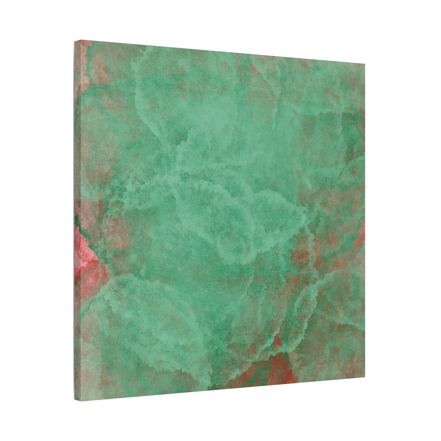 No. 7 Abstract Art "Turquoise circles" - Home Decor Wall Art