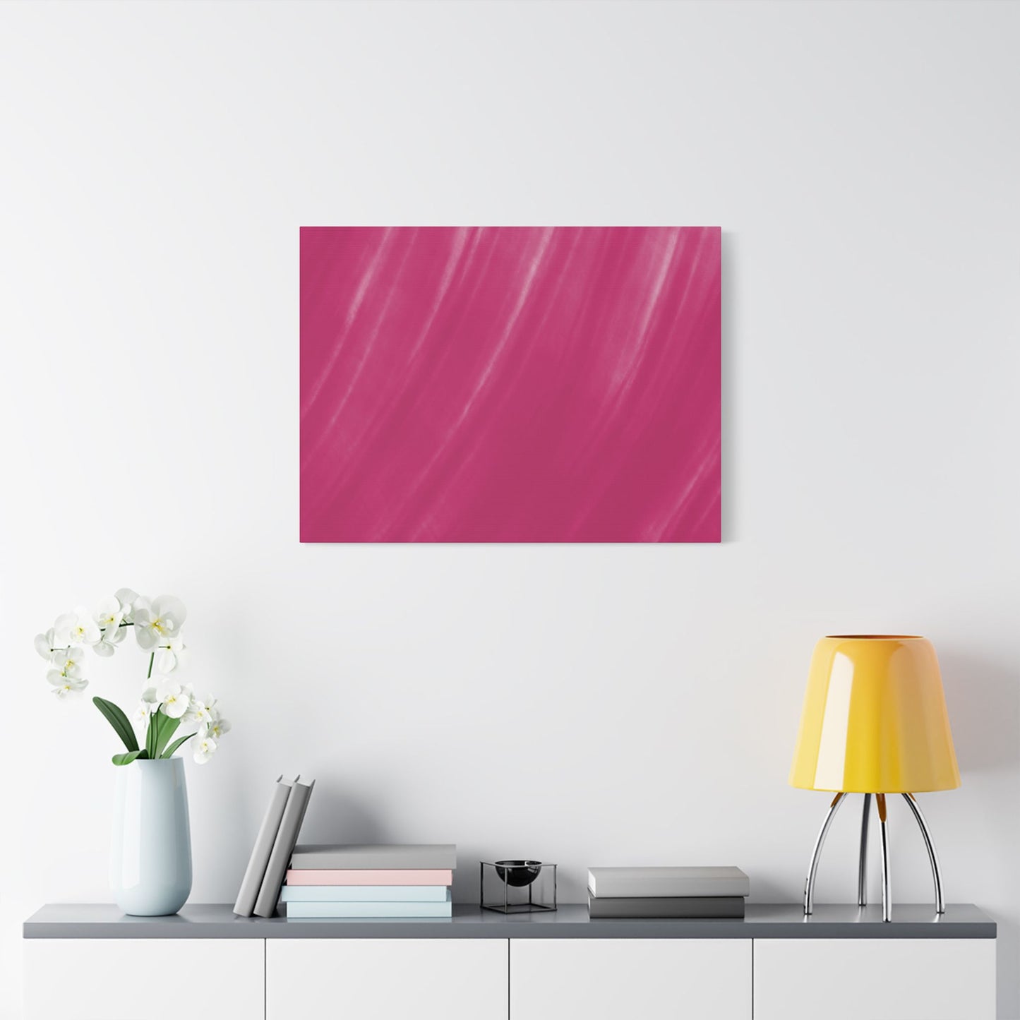 No. 11 Abstract Art "Pink rain" - Home Decor Wall Art